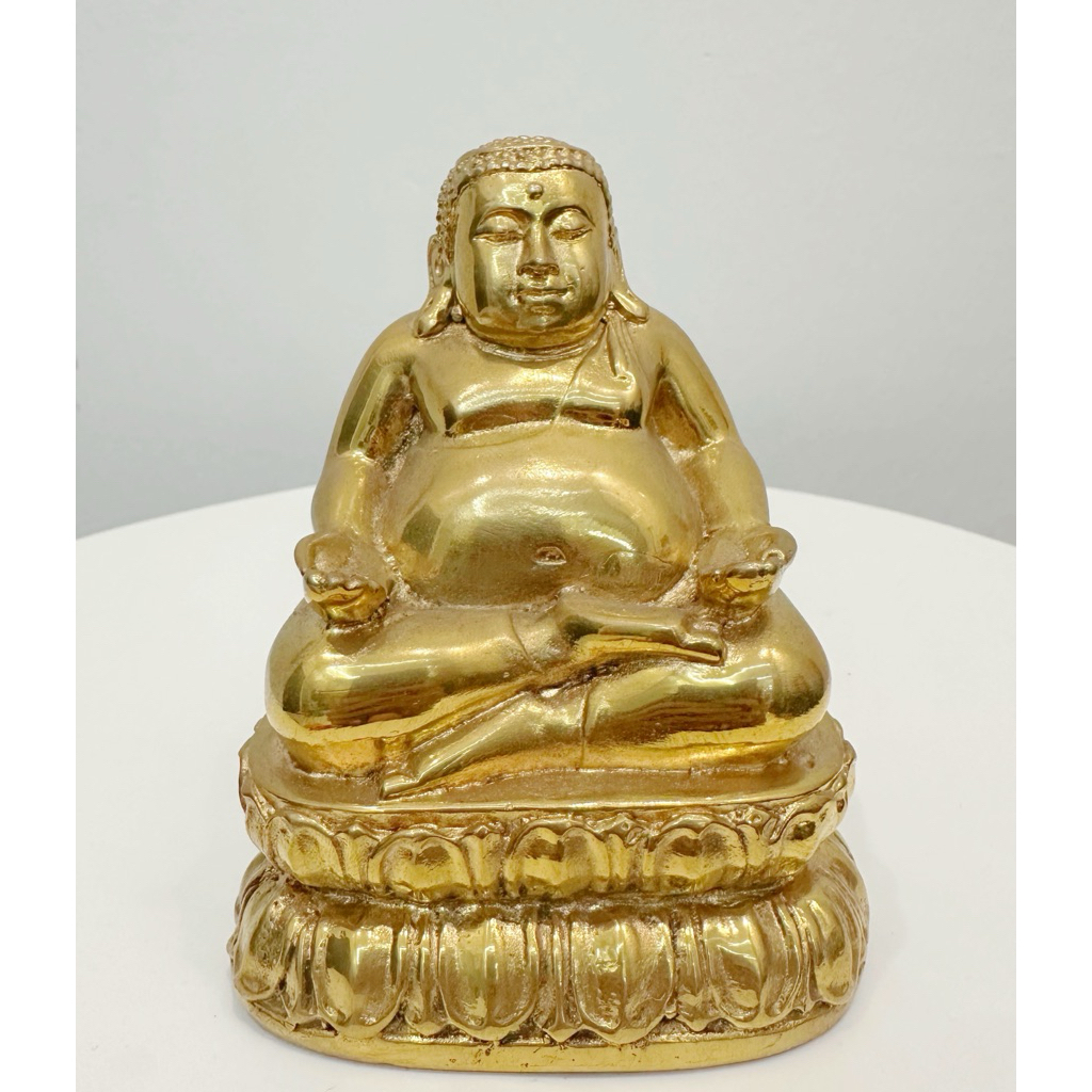 6a7467ec8c6cb_1786013676.jpg Phra Sangkachai 招财大肚善迦财 高4寸 Phra Sangkachai /Sangkazai善咖财 /善加财/招财/招生意 - Image 1