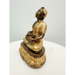 Phra Maha Upakut 乌巴库佛像 Phra Bucha 6.5寸 纯Lek Nam Phi列南皮铁矿石铸造 - Image 3