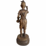 🇹🇭 泰国进口｜古曼童铜像｜实心铜｜供奉型古曼童｜26cm高 × 9cm｜Thai Kuman Thong Statue - Image 3