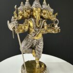 🕉️ 5 Head Ganesha 五头象头神 Ganesha Statue｜伽内什 Pra Pikanate - Image 2