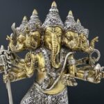 🕉️ 5 Head Ganesha 五头象头神 Ganesha Statue｜伽内什 Pra Pikanate - Image 6