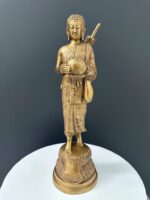 泰国西瓦利尊者 พระสีวลี 招财福德佛像｜托钵行脚佛｜黄铜佛像｜