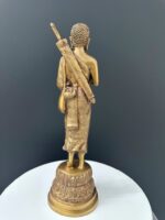 泰国西瓦利尊者 พระสีวลี 招财福德佛像｜托钵行脚佛｜黄铜佛像｜ - Image 3
