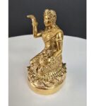 现货｜泰国纯铜 Nang Kwak 南刮招财女神铜像 Thai Amulet｜9cm 高度 - Image 3